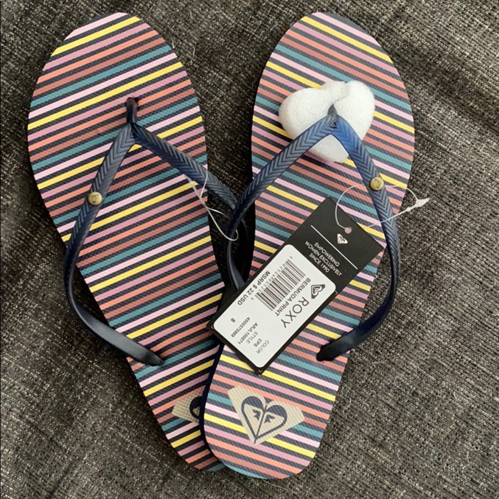 NWT Roxy Flip Flops
